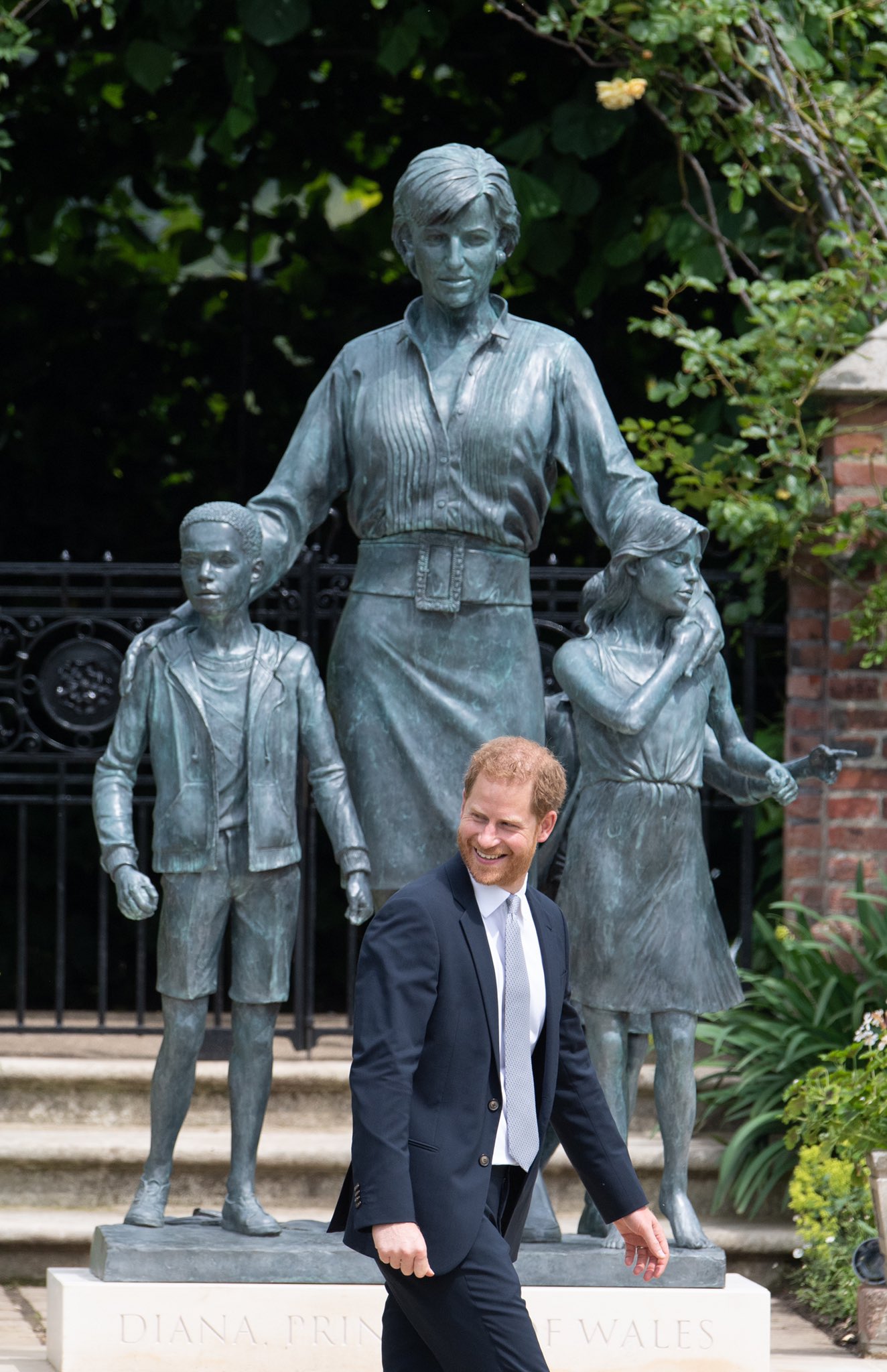 Kensington Palace's Redesigned Sunken Garden for Princess Diana